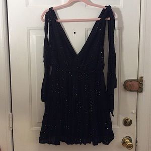 Black Sparkle Sundress